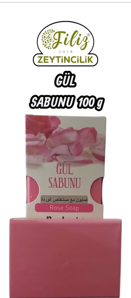 GÜL SABUN 100 g - Resim 2