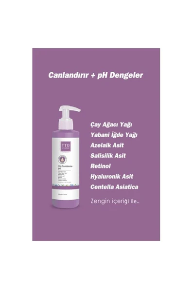Tto Clinic Yüz Temizleme Jeli 200ml - Resim 2