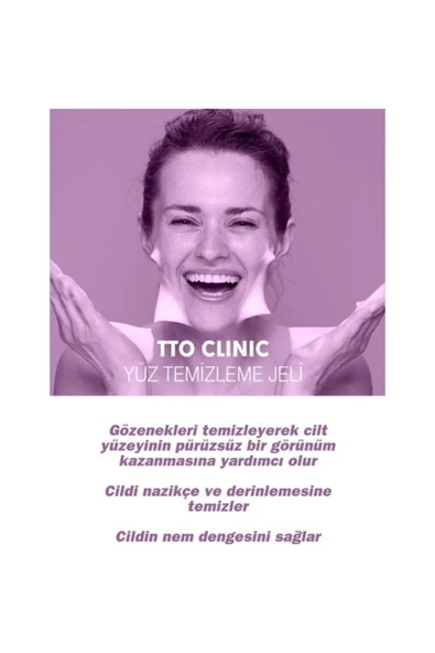 Tto Clinic Yüz Temizleme Jeli 200ml - Resim 3