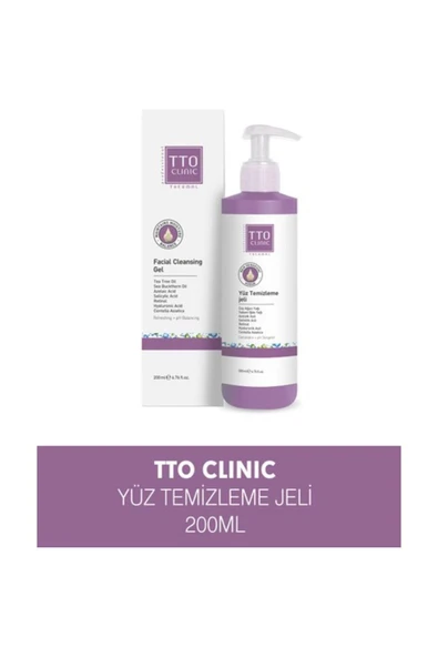 Tto Clinic Yüz Temizleme Jeli 200ml ürün görseli 1