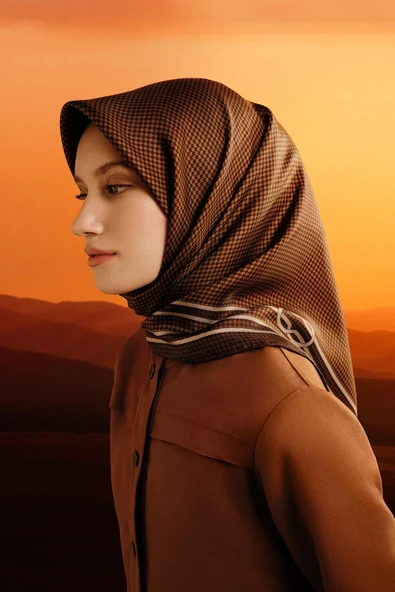 Sura İpek Eşarp -2025/2026 -9404D 84 ürün görseli 1