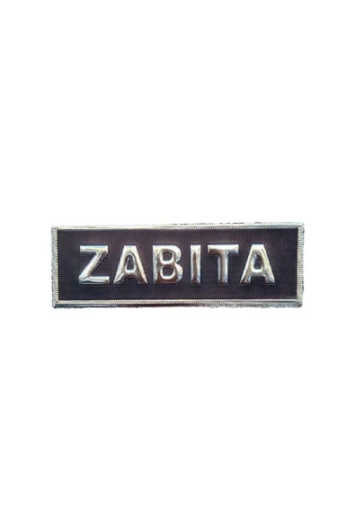 ''ZABITA'' Cep Yazısı 3d Plastik, 2025 Yeni Tip, Cırtlı, 1. Kalite ürün görseli 1