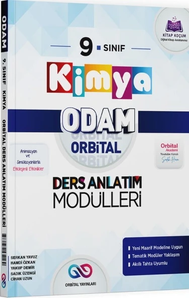 9. Sınıf Kimya Ders Anlatım Modülleri Orbital Yayınları ürün görseli 1