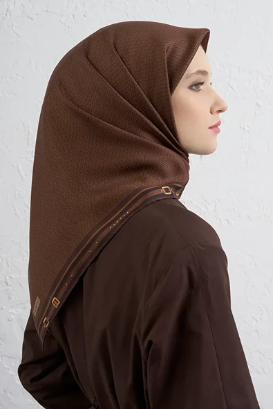 Sura İpek Eşarp -2025/2026 -9401 - Resim 10