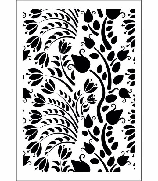 FCS STENCIL MODEL-10 21X30 ürün görseli 1