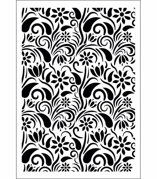 FCS STENCIL MODEL-8 21X30 ürün görseli 1