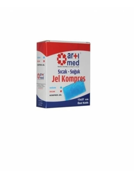 Artımed Sıcak Soğuk Jel Kompres 13cm x 27cm Özel Kılıflı ürün görseli 1