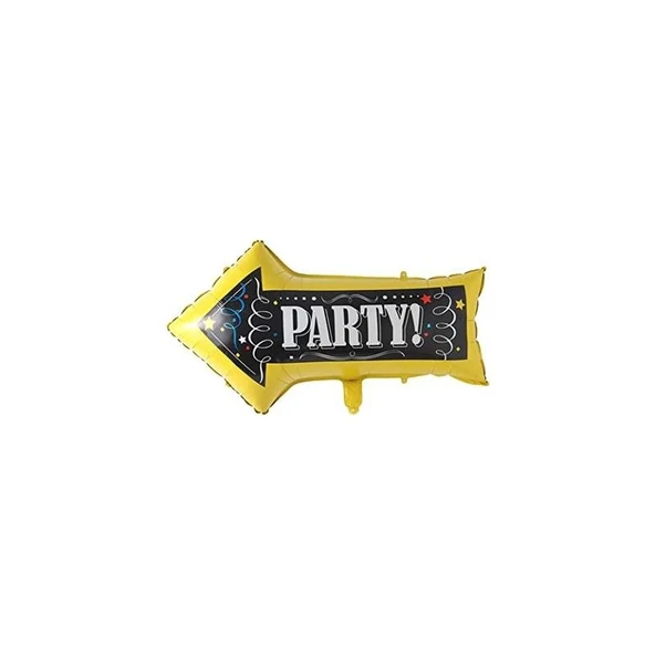 Parti Sürprizi Parti Oku Şekilli Folyo Balon ürün görseli 1