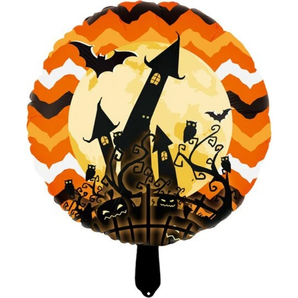 Parti Sürprizi Halloween Cadılar Bayramı Korku Evi Folyo Balon ürün görseli 1