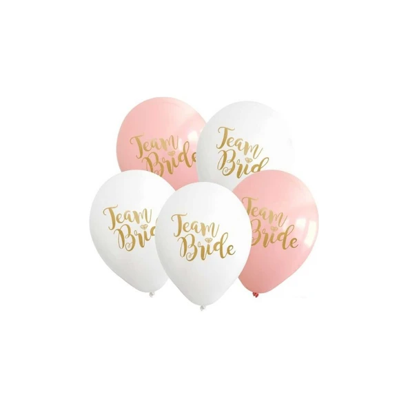 Parti Sürprizi Team Bride Temalı Baskılı Balon 10 Adet ürün görseli 1
