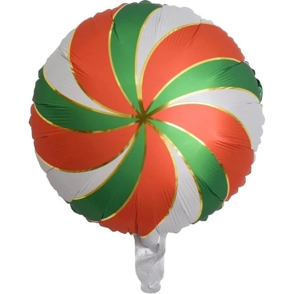 Parti Sürprizi Renkli Şeker Görünümlü Folyo Balon ürün görseli 1