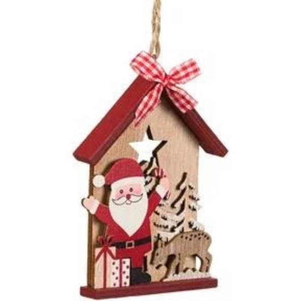 Parti Sürprizi Yılbaşı Noel Baba Dekor Süs 11 cm 1 Adet ürün görseli 1