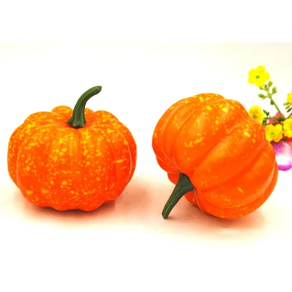 Parti Sürprizi Halloween Cadılar Bayramı Balkabağı 8 cm 1 Adet ürün görseli 1