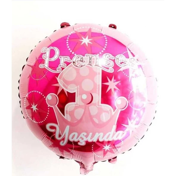 Parti Sürprizi Prences 1 Yaş Folyo Balon ürün görseli 1