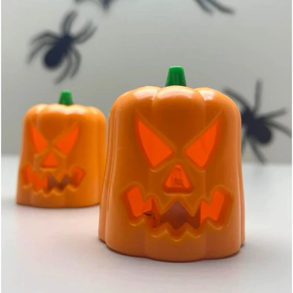 Parti Sürprizi Halloween Cadılar Bayramı Balkabağı Işıklı Dekor 1 Adet ürün görseli 1