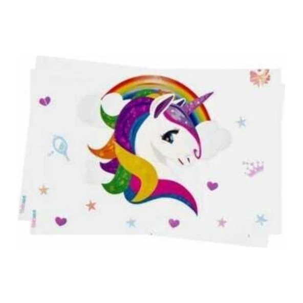 Parti Sürprizi Unicorn Masa Örtüsü 1 Adet ürün görseli 1