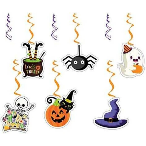 Parti Sürprizi Halloween Cadılar Bayramı Tavan Süs ürün görseli 1