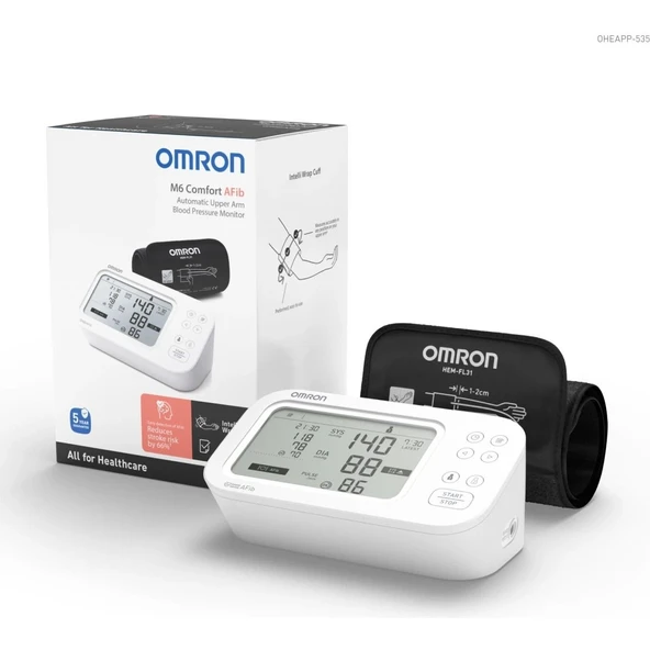 Omron M6 Üst Koldan Ölçer Dijital Tansiyon Aleti ürün görseli 1