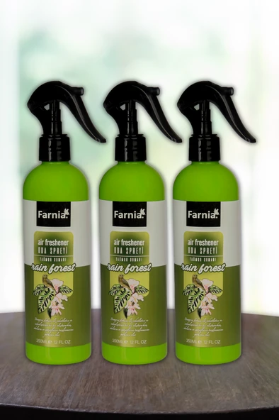 Farnia Yağmur Ormanı Oda Spreyi 350 Ml Rain Forest 3 Adet ürün görseli 1