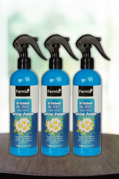 Farnia Bahar Esintisi Oda Spreyi 350 Ml Spring Breeze 3 Adet ürün görseli 1