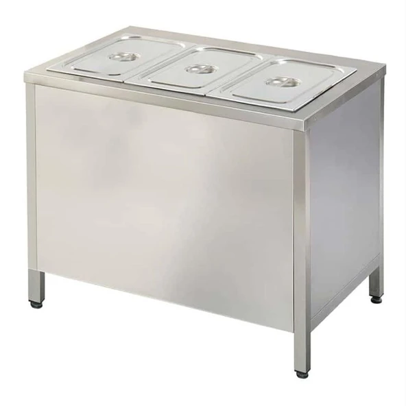 Öztiryakiler 7912.12070.10 Sıcak Servis Ünitesi, Elektrikli Sıcaklık Dolabı, 120x70 Cm ürün görseli 1