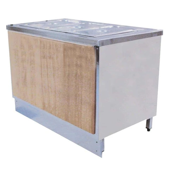 Öztiryakiler 7912.12070.A0 Sıcak Servis Ünitesi, Elektrikli, Ahşap Kaplı, 120x70 Cm ürün görseli 1