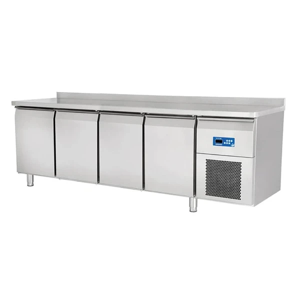 Öztiryakiler 79E4.47LMV.00 4 Inox Kapılı Yatay Tip Derin Dondurucu, Tag 470 Lmv, 430 Kalite ürün görseli 1