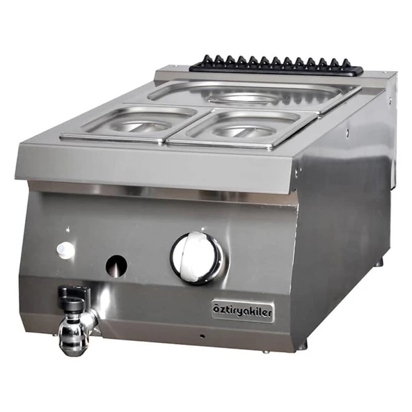 Öztiryakiler 7854.N1.40703.13 Yeni 700 Set Üstü Bain Marie Gazlı 40x70x30-gn  Obg 4070 ürün görseli 1