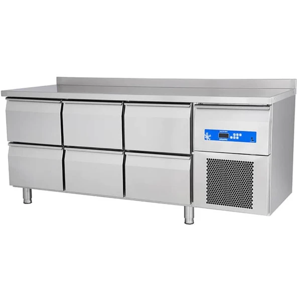 Öztiryakiler 79E3.37NMV.02 6 Çekmeceli Yatay Tip Buzdolabı, Tag 370 Nmv Model ürün görseli 1