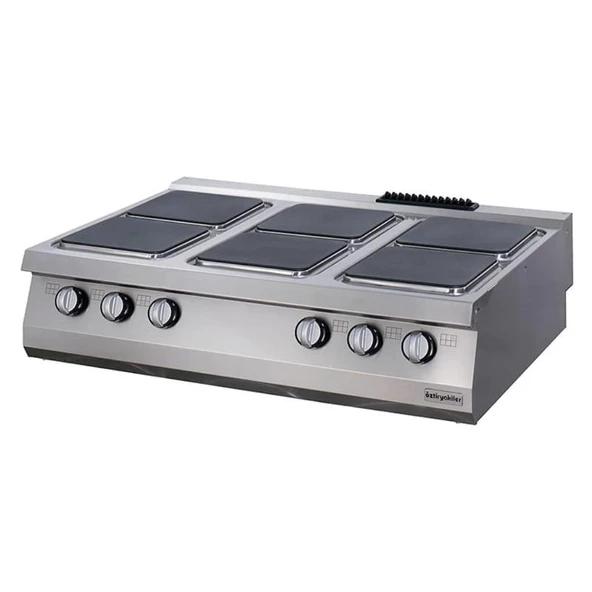 Öztiryakiler 7865.N1.12903.21 Set Üstü Elektrikli Ocak, Altılı, 120x90x30 Cm, Osoe 1290 ürün görseli 1