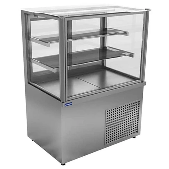Öztiryakiler 7ETD.14H10.SS Borulu Tip Sıcak Teşhir Dolabı, 240 Lt, 100x70x135 Cm ürün görseli 1