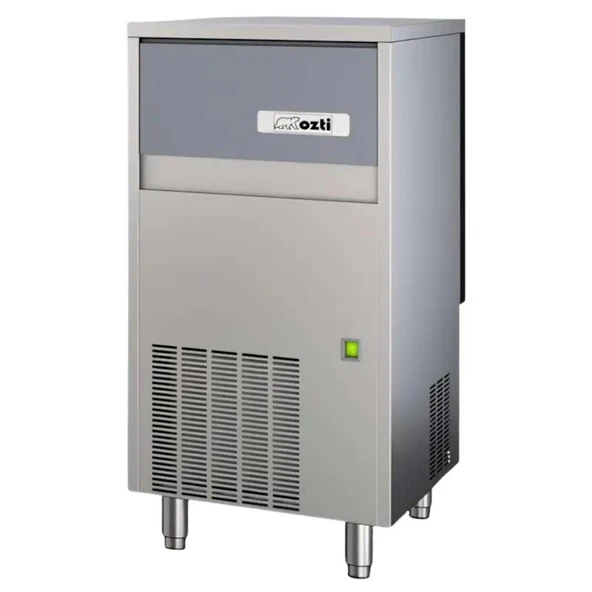 Öztiryakiler 9805.OKB46.A0 Küp Buz Makinesi, 46 Kg/gün, 25 Kg Saklama Hazneli, Okb46a ürün görseli 1