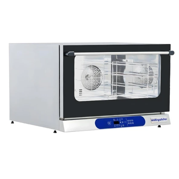 Öztiryakiler 7890.60400.4TE Okfbe 40604 E Konveksiyonlu Pastane Fırını, 4 Tepsili, Elektrikli, Dijital, 40x60 Cm ürün görseli 1
