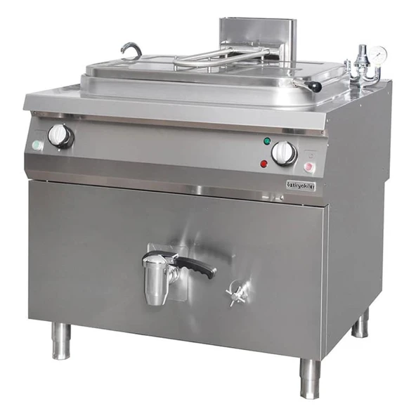 Öztiryakiler 7855.N1.10908.03 900 Seri İndirekt Kaynatma Tenceresi,Gazlı,250Lt,100*90*85,Otgı 250 ürün görseli 1