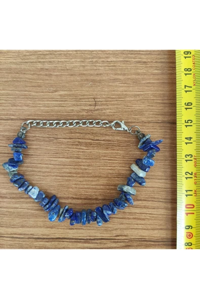 Lapis lazuli kırık taşı - Resim 3