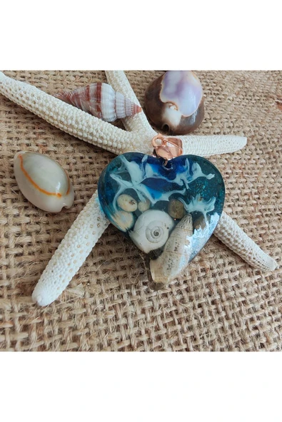 Reçine Kolye, Hediye Kolye, (Hediyelik Paket olarak Kargolanır.) ürün görseli 1