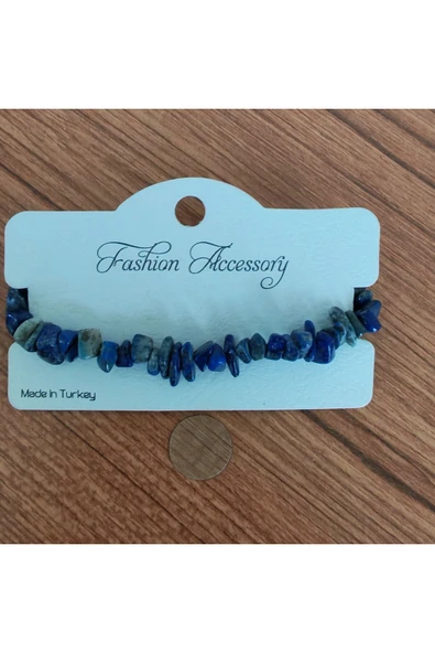 Lapis lazuli kırık taşı - Resim 4