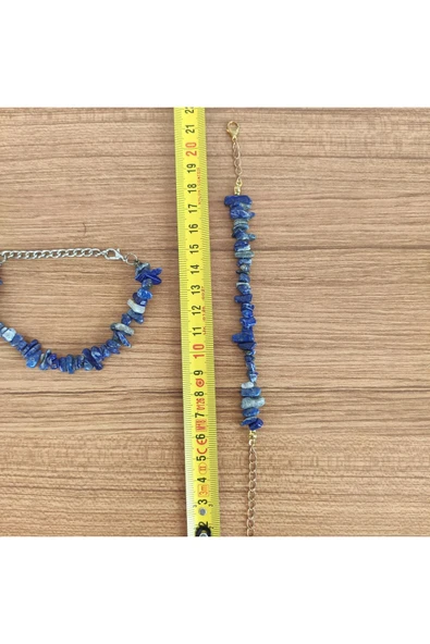 Lapis lazuli kırık taşı - Resim 2