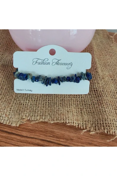 Lapis lazuli kırık taşı - Resim 5