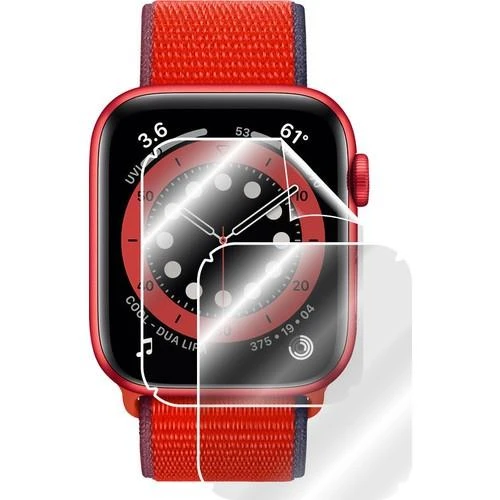 ECR Apple Watch Seri 6/SE/5/4 (44mm) ile Uyumlu HD ŞEFFAF Ekran Koruyucu Film Neo Flex (2 Adet) ürün görseli 1