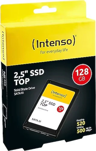 128GB Intenso Top 2.5" Sata 3 520MB-480MB/s (3812430) SSD Disk ürün görseli 1