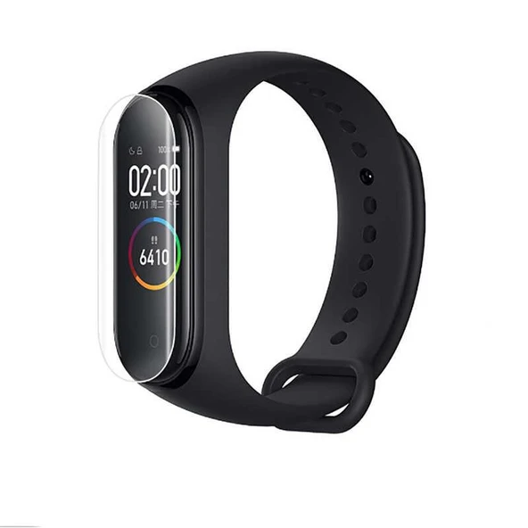 ECR Mi Band 5  HD-ŞEFFAF Gerçek Kırılmayan Nano Ekran Koruyucu (2 Adet) ürün görseli 1