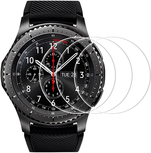 ECR Samsung Gear S3 Frontier MAT Gerçek Kırılmayan Nano Ekran Koruyucu (2 Adet) ürün görseli 1