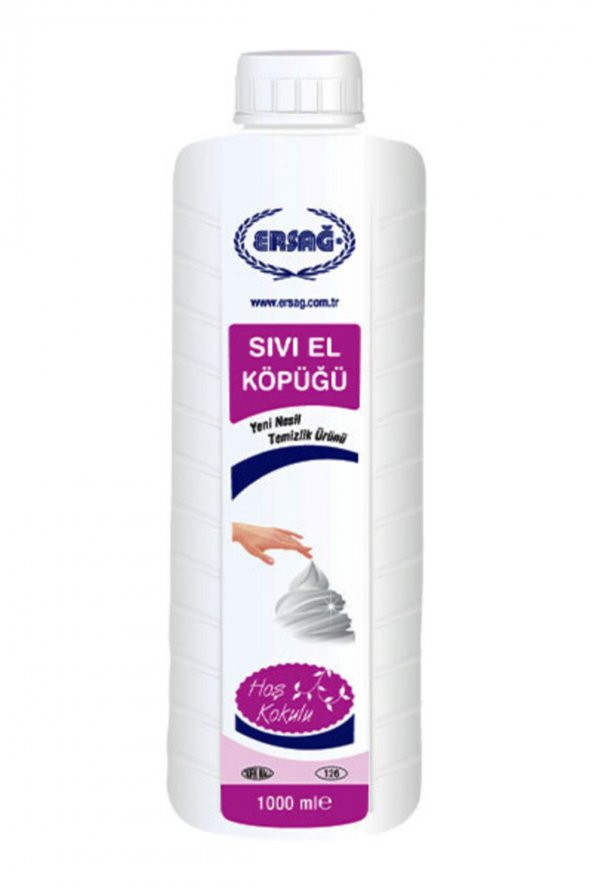 Ersağ Sıvı El Köpüğü (aparatsız) 1lt ürün görseli 1