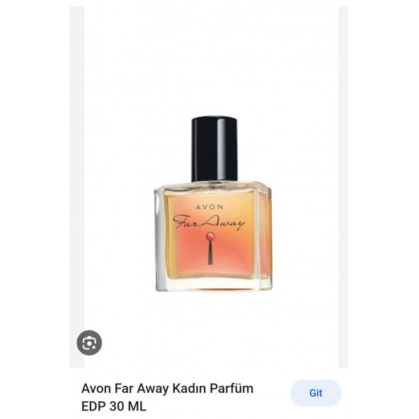 Far Away Çanta Boyu Edp 30 ml Kadın Parfümü ürün görseli 1
