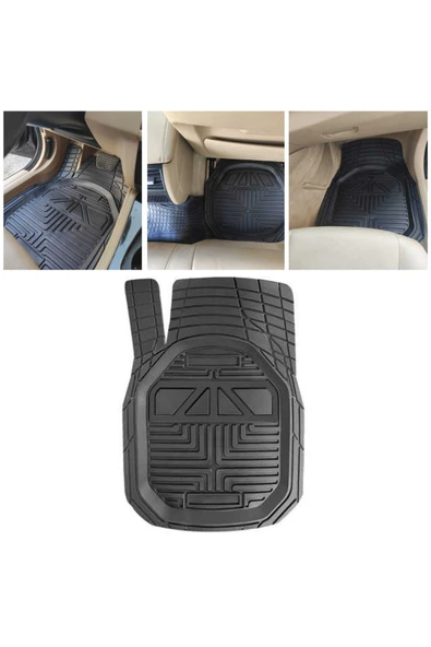 Gold Oto Aksesuar Ford Kuga 2008-2011 3d Mackay Zebra Siyah Oto Paspas ürün görseli 1
