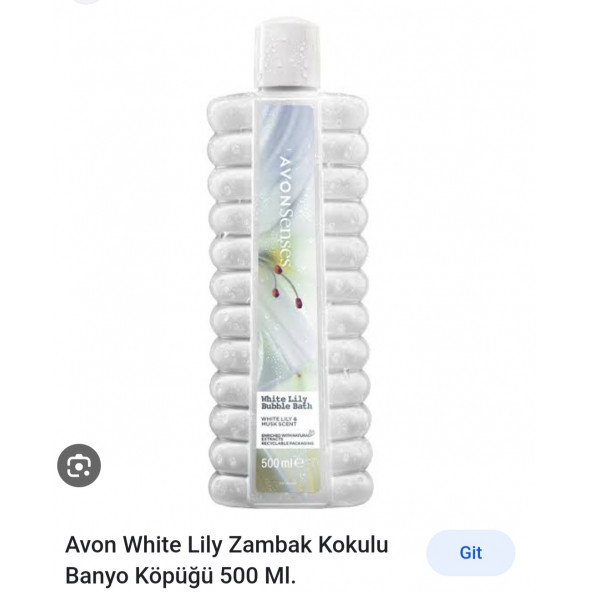 White Lily Zambak Banyo Köpüğü 500 ml 5050136082024 ürün görseli 1