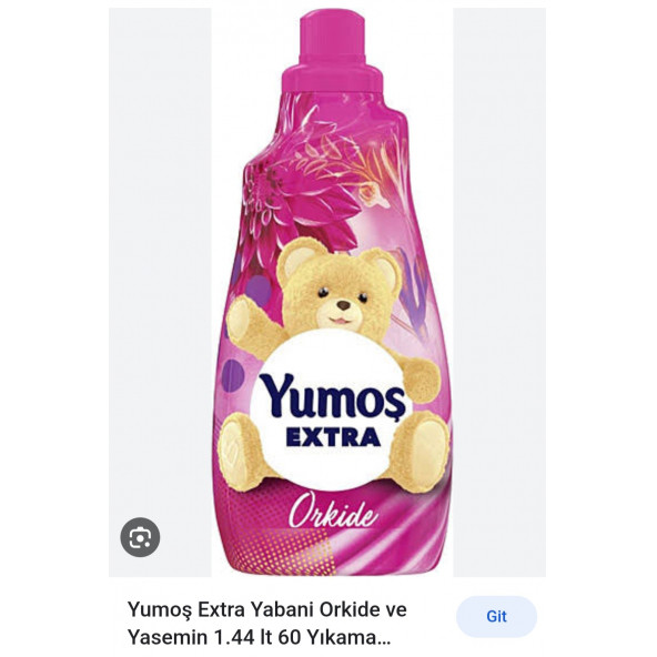 Extra Konsantre Yumuşatıcı Yabani Orkide & Yasemin 1440 ml - 60 Yıkama ürün görseli 1