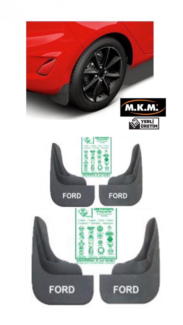 FORD 4 LÜ PAÇALIK ÇAMURLUK TOZLUK ürün görseli 1