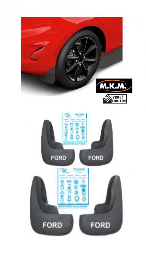 FORD 4 LÜ PAÇALIK ÇAMURLUK TOZLUK ürün görseli 1